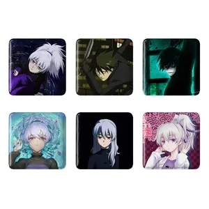 مگنت خندالو طرح انیمه تاریکتر از سیاهی Darker Than Black کد 1454Bمجموعه 6 عددی