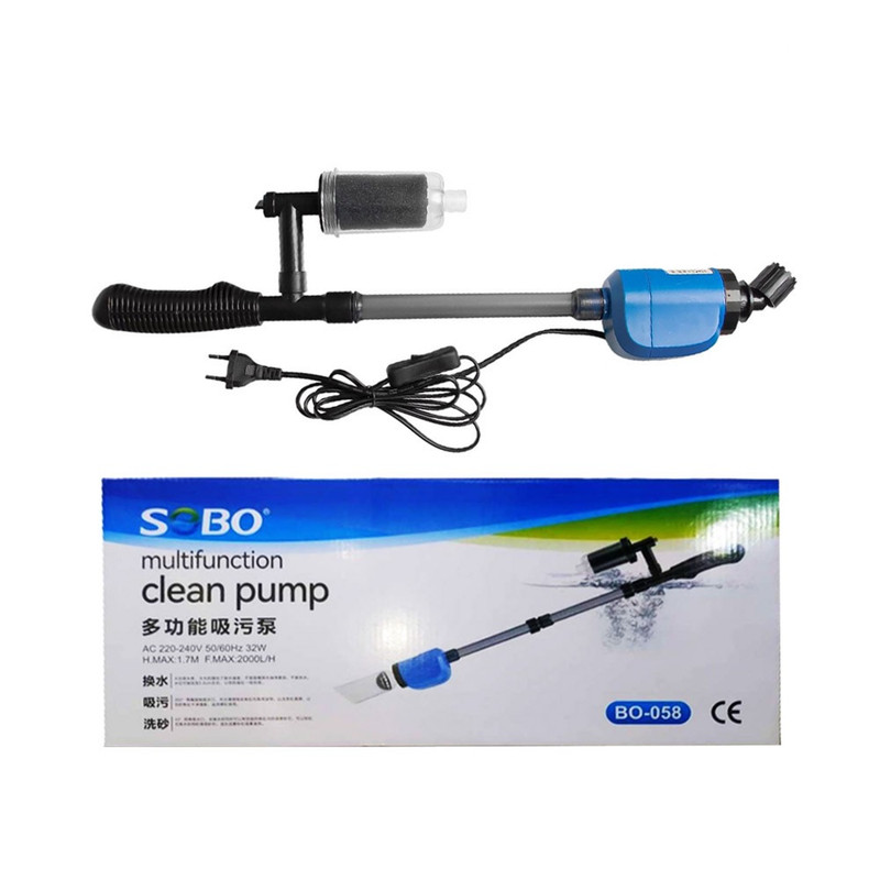 سیفون آکواریوم سوبو مدل برقی BO-058
