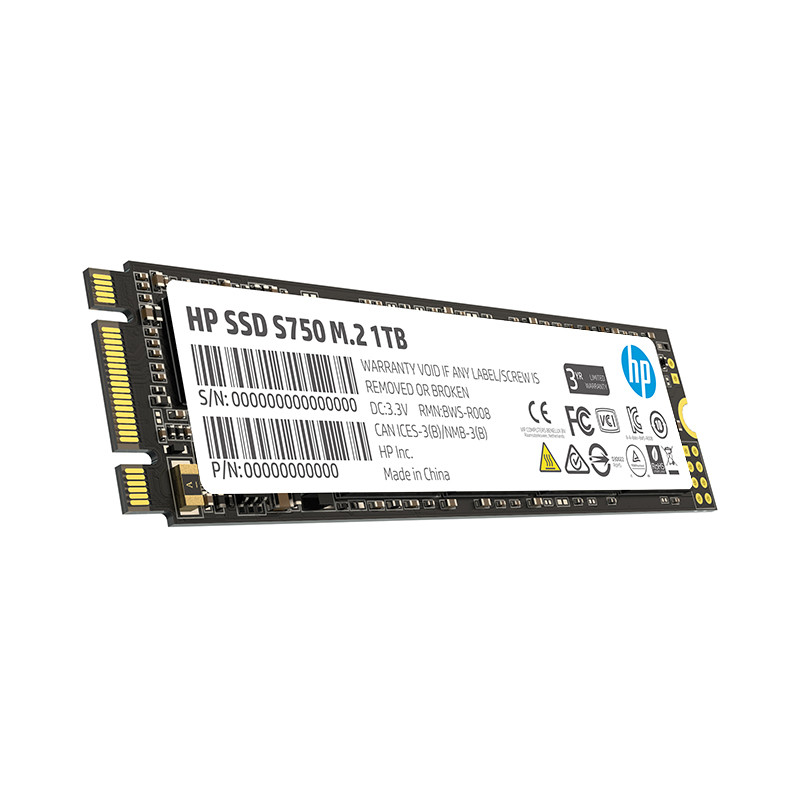 اس اس دی اینترنال اچ‌ پی مدل S750 ظرفیت یک ترابایت رابط M.2