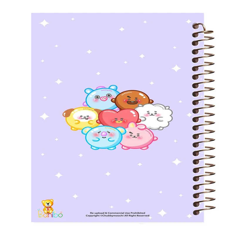 دفتر مشق 100 برگ بانیبو طرح عروسک کد 678