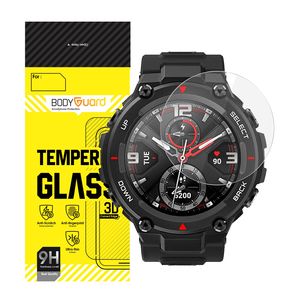 نقد و بررسی محافظ صفحه نمایش بادیگارد مدل GW مناسب برای ساعت هوشمند امیزفیت Huami T-Rex توسط خریداران