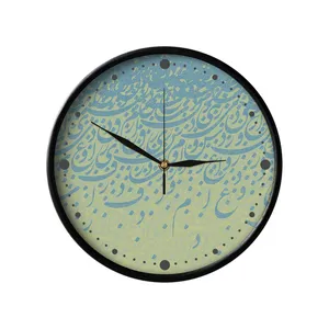 ساعت دیواری مدوپد طرح نویسه مدل png00119