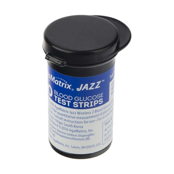 نوار تست قند خون آگاماتریکس مدل JAZZ مجموعه 24 عددی نوار تست قند خون آگاماتریکس مدل JAZZ مجموعه 24 عددی