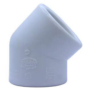 اتصال زانویی آسیا پایپ مدل DN-45-63 بسته 2 عددی