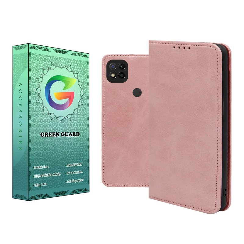   کیف کلاسوری گرین گارد طرح چرمی مدل Bitta مناسب برای گوشی موبایل شیائومی Redmi 9C / 10A