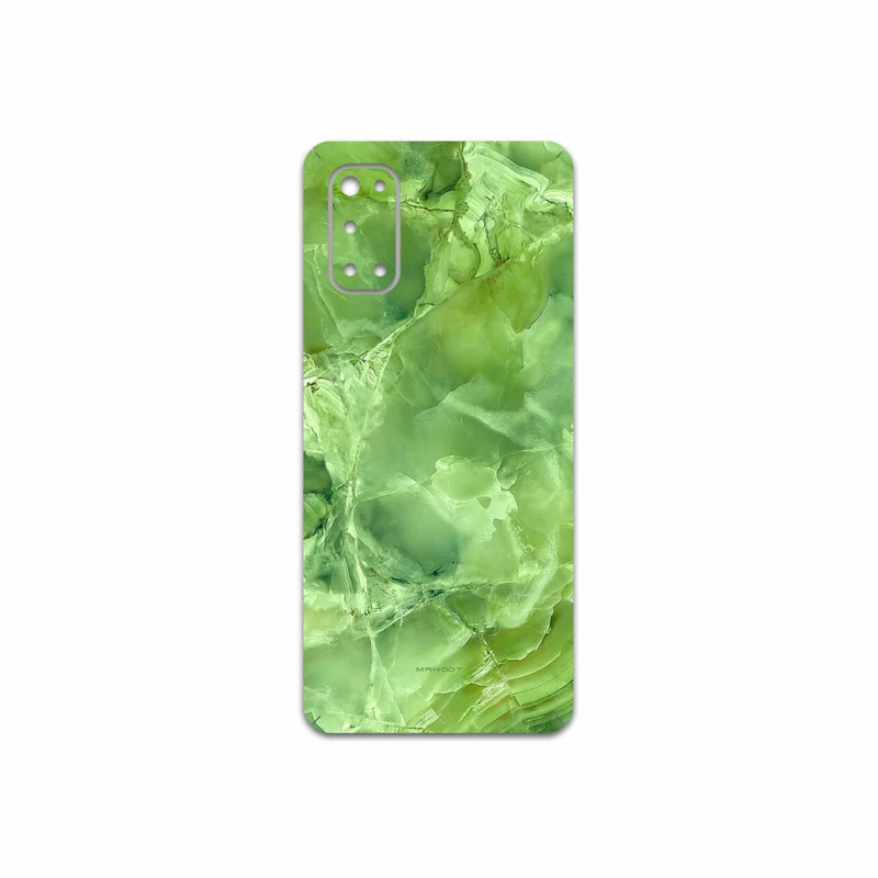 برچسب پوششی ماهوت مدل Green-Crystal-Marble مناسب برای گوشی موبایل ریلمی 7 Pro