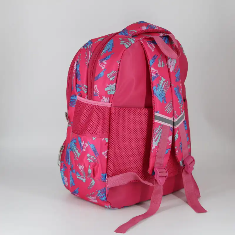 کوله پشتی مدل مدرسه طرح دار color  کد A21