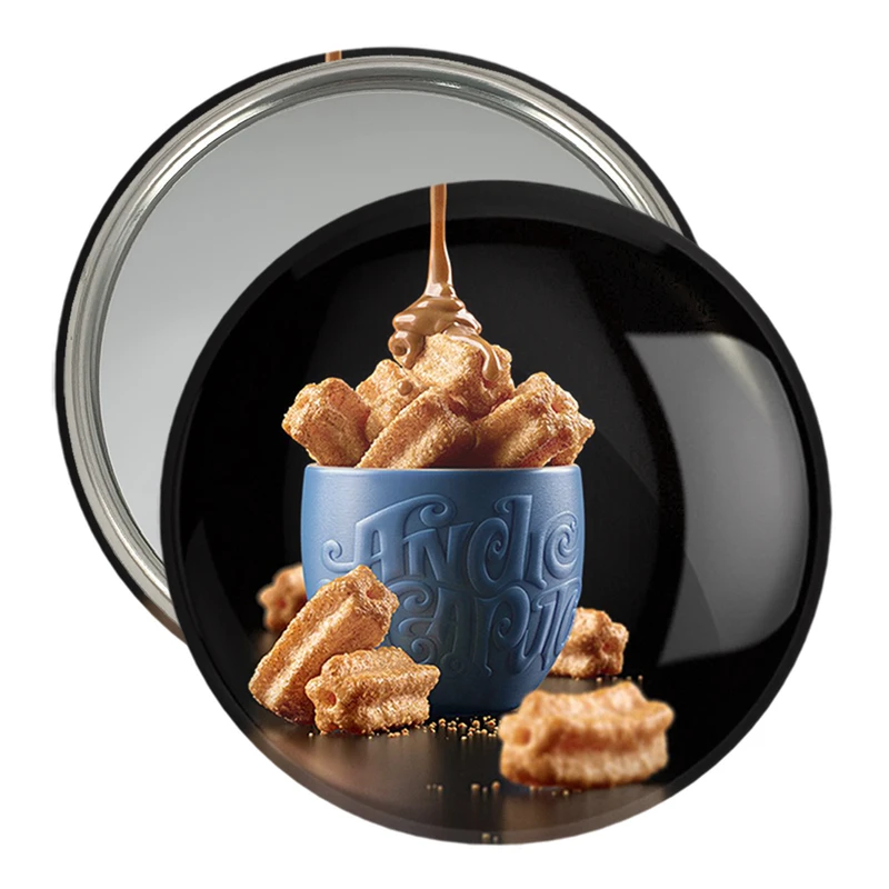 آینه جیبی خندالو مدل شیرینی جات کد 31148