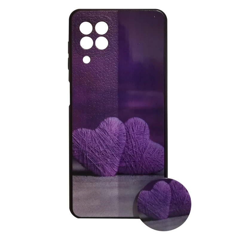 کاور کد 1834 مناسب برای گوشی موبایل سامسونگ Galaxy A22 4G به همراه پایه نگهدارنده