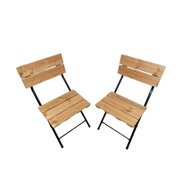 میز و صندلی ناهارخوری دونفره مدل تاشو کد 6064