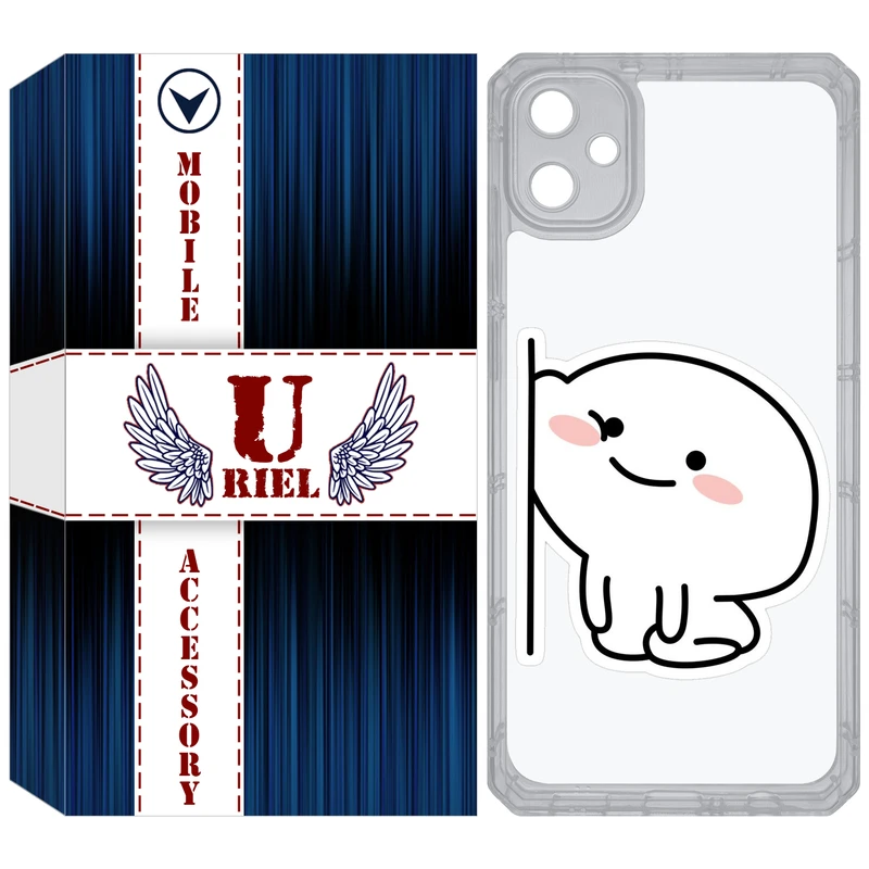 کاور یوریل مدل Clear کد 93 طرح لوس مناسب برای گوشی موبایل سامسونگ Galaxy A05