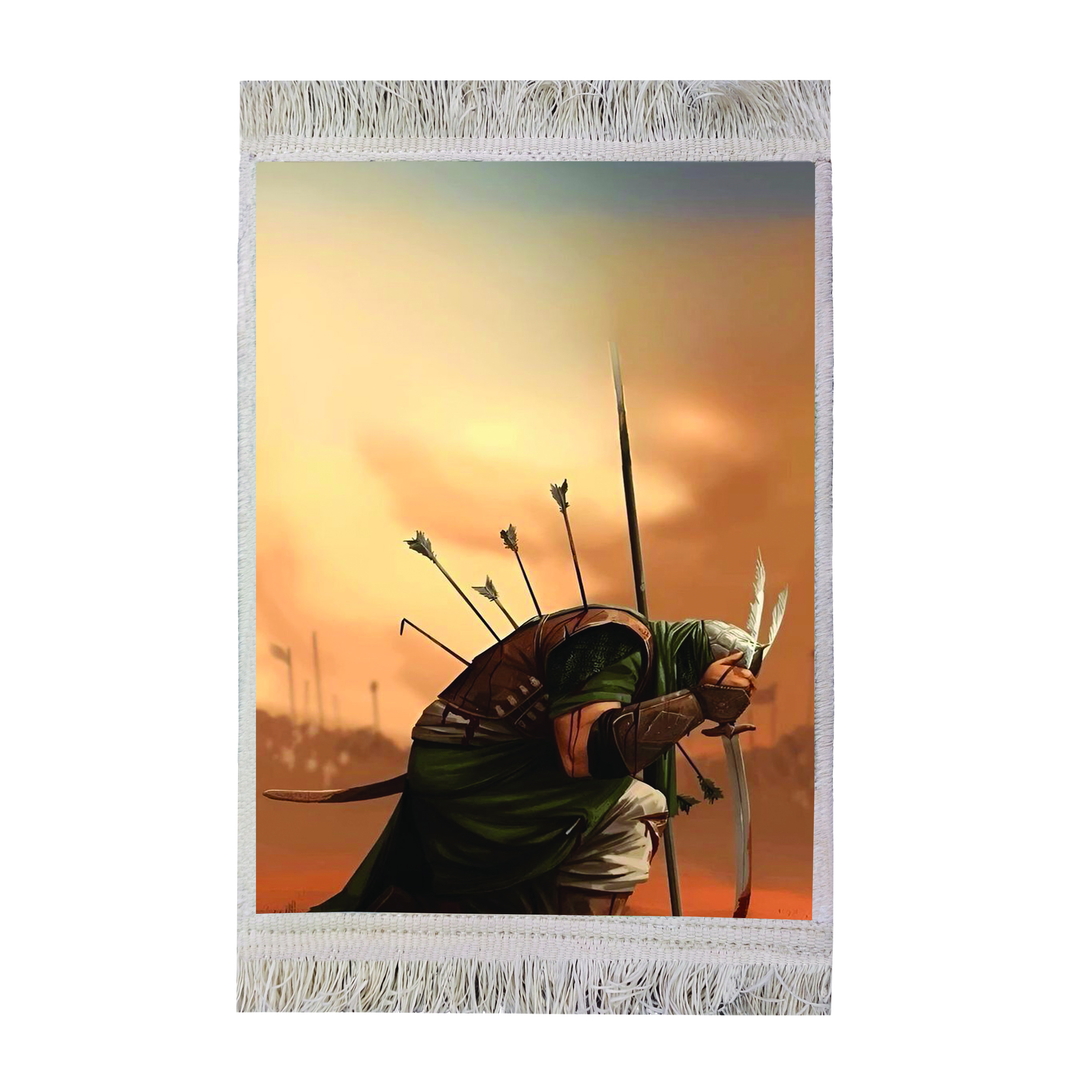 تابلو فرش ماشینی طرح محرم امام حسین(ع) کد fr136