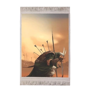 تابلو فرش ماشینی طرح محرم امام حسین(ع) کد fr136