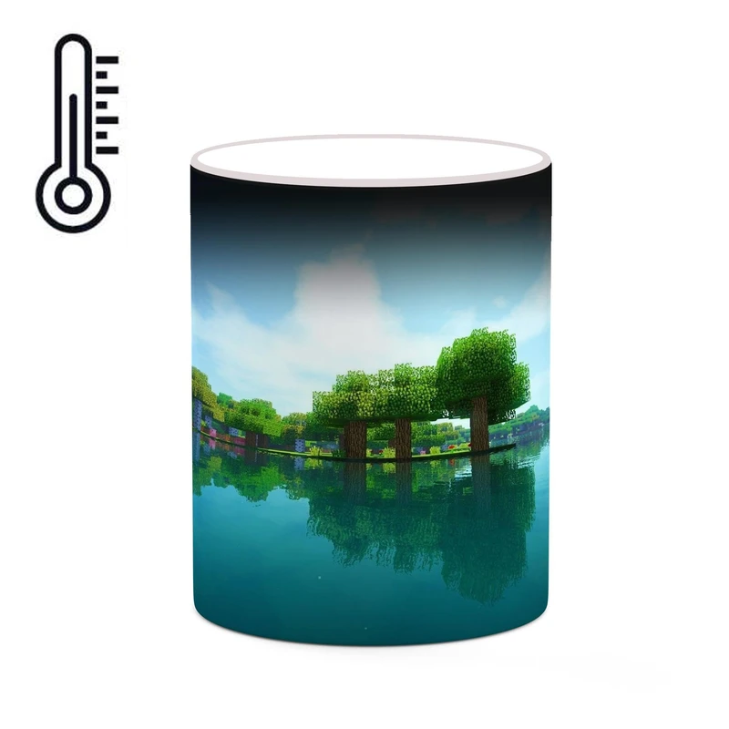 ماگ حرارتی کاکتی طرح ماینکرافت minecraft مدل mgh41202