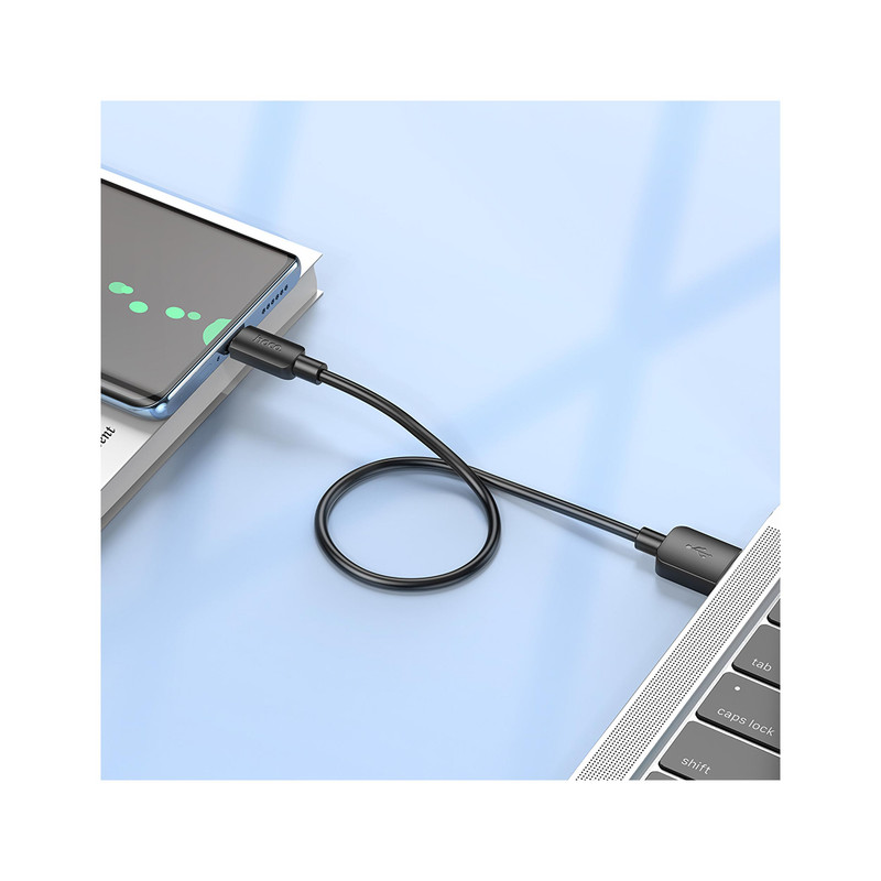خرید و قیمت کابل تبدیل USB به USB-C هوکو مدل X96 100W طول 0.25 متر