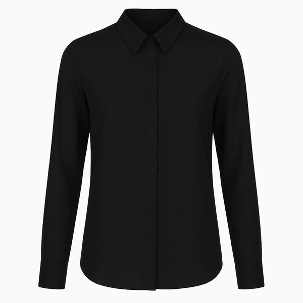 شومیز آستین بلند یقه انگلیسی زنانه مدل پریناز کد ۶۳