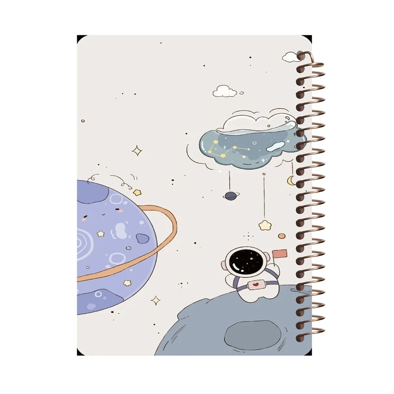 دفتر نقاشی 60 برگ طرح فضانورد کد A551