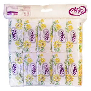 دستمال کاغذی 100 برگ دردانه مدل chrysanthemum بسته 10 عددی