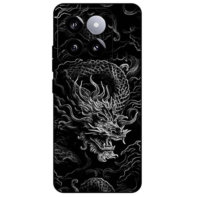 کاور مگافون طرح اژدها مدل 1897 مناسب برای گوشی موبایل شیائومی 14 Pro