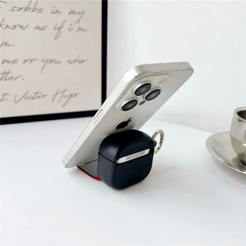 کاور مسیر مدل Makeup Mirror مناسب برای کیس Airpods 4 به همراه آویز