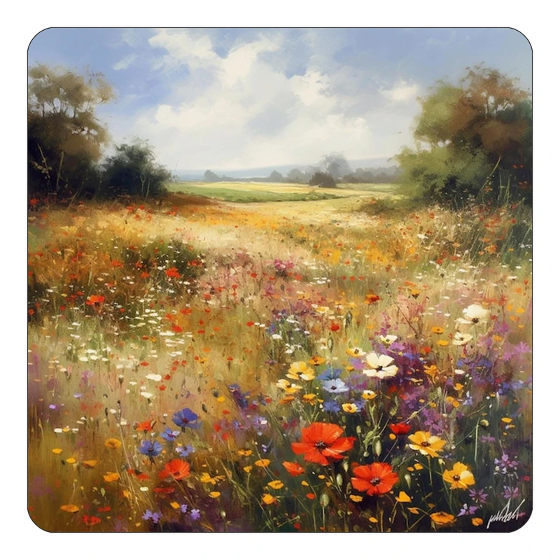 مگنت کاکتی طرح نقاشی رنگ روغن مدل mp71539