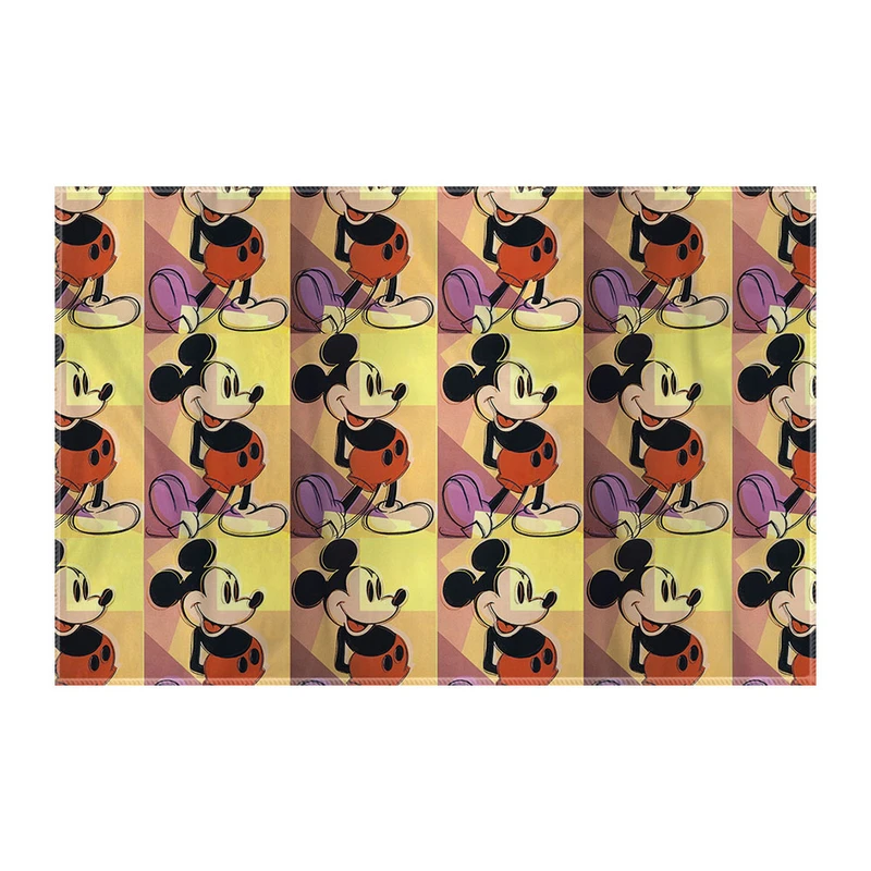 کاغذ کادو ترمه طراحان ایده مدل میکی موس از وارهول کد art0856 سایز 57x37 سانتی متر