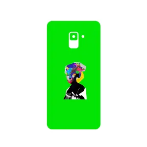 MAHOOT Collage of Women Portrait 3 Cover Sticker for Samsung Galaxy A8 Plus 2018