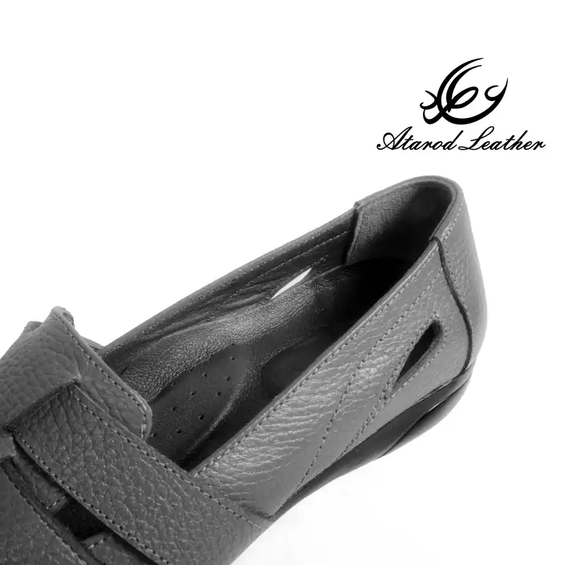 کفش زنانه چرم عطارد مدل چرم طبیعی کد SH173