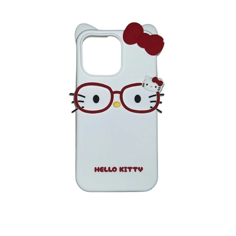 کاور مدل عروسکی طرح Hello kitty مناسب برای گوشی موبایل اپل Iphone 13 promax