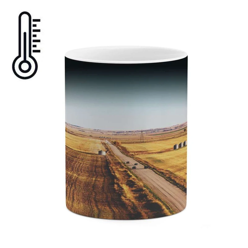 ماگ حرارتی کاکتی مدل منظره کد mgh15893