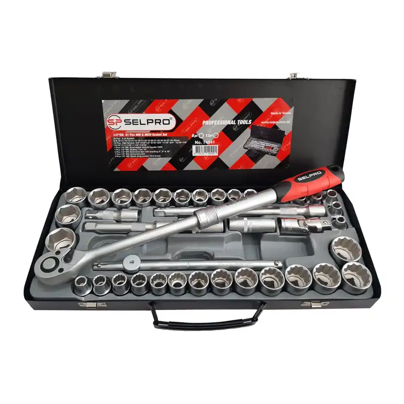 مجموعه 41 عددی آچار بکس سلپرو مدل 74541