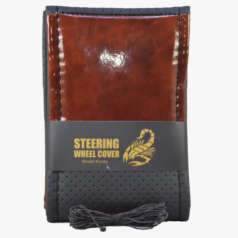 روکش فرمان طرح چوب کد 14