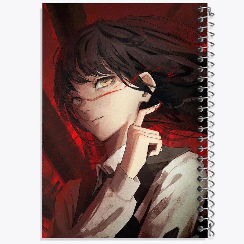 دفتر نت موسیقی 50 برگ خندالو مدل میتاکا انیمه مرد اره ای Chainsaw Man کد 23211