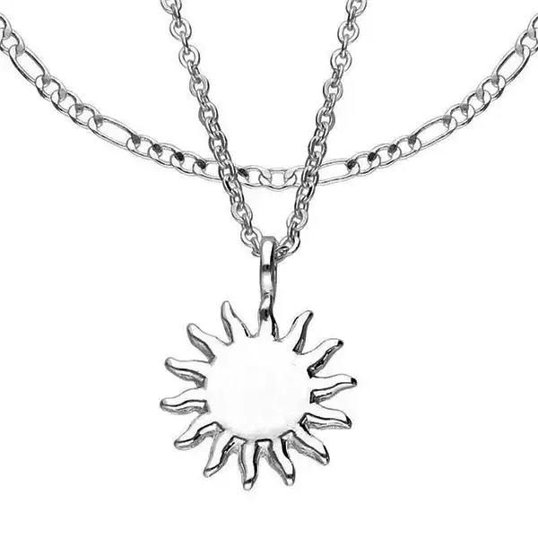 گردنبند زنانه سیکس مدل DED-89 مجموعه دو عددی