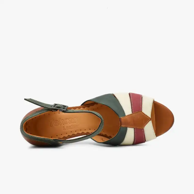 صندل زنانه چرم تهران مدل 504S