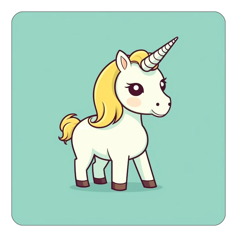 مگنت کاکتی طرح اسب تک شاخ و یونیکورن مدل mp29800