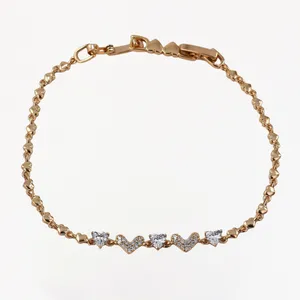 دستبند زنانه ژوپینگ مدل قلب کد br481