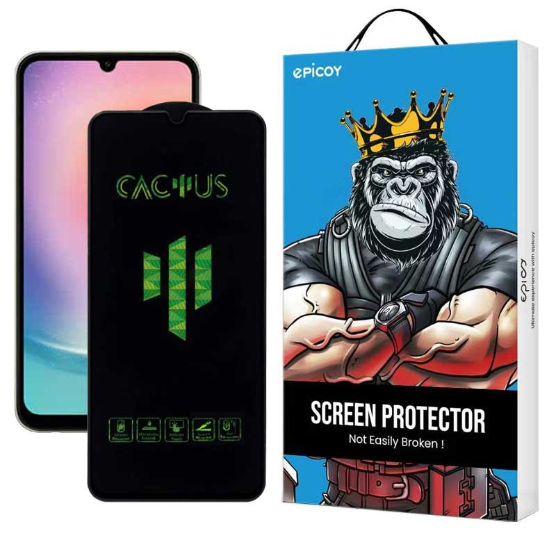 محافظ صفحه نمایش اپیکوی مدل Cactus مناسب برای گوشی موبایل سامسونگ Galaxy A24 4G