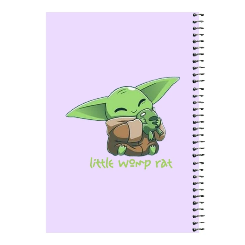 دفتر مشق 80 برگ اس جی مدل بیبی یودا کد۶   