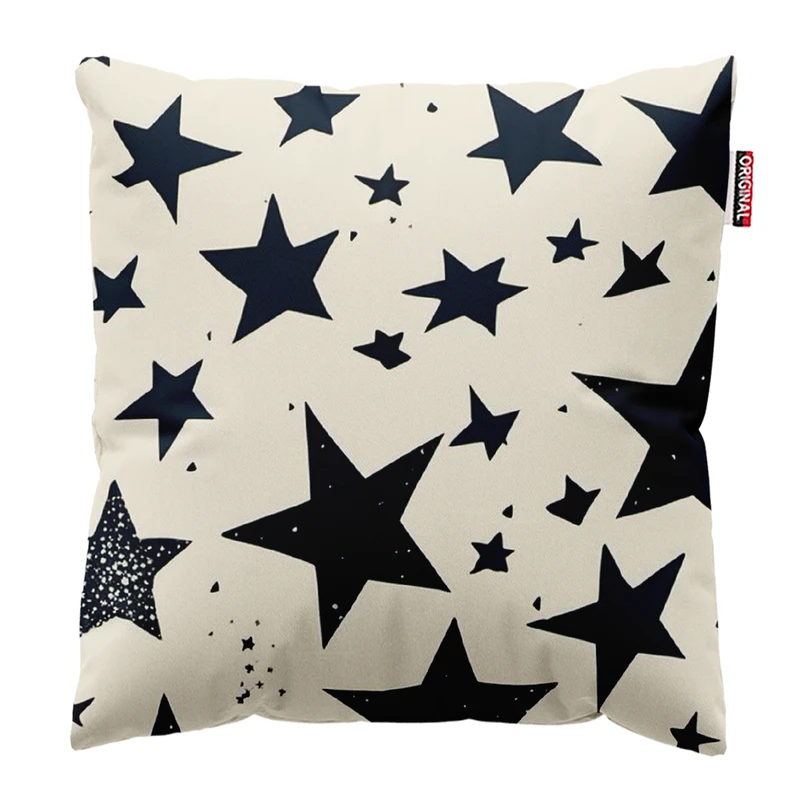 کوسن پاد آفرین مدل ستاره های زیبا کد 389 سایز 30*30 سانتی متر