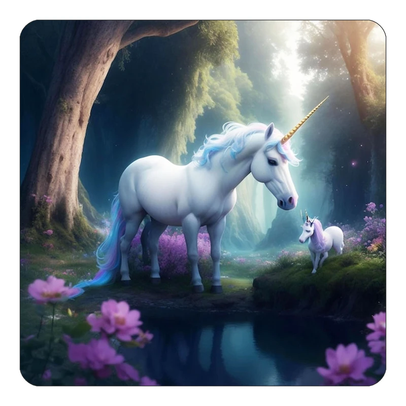 مگنت کاکتی طرح اسب تک شاخ و یونیکورن مدل mp32703