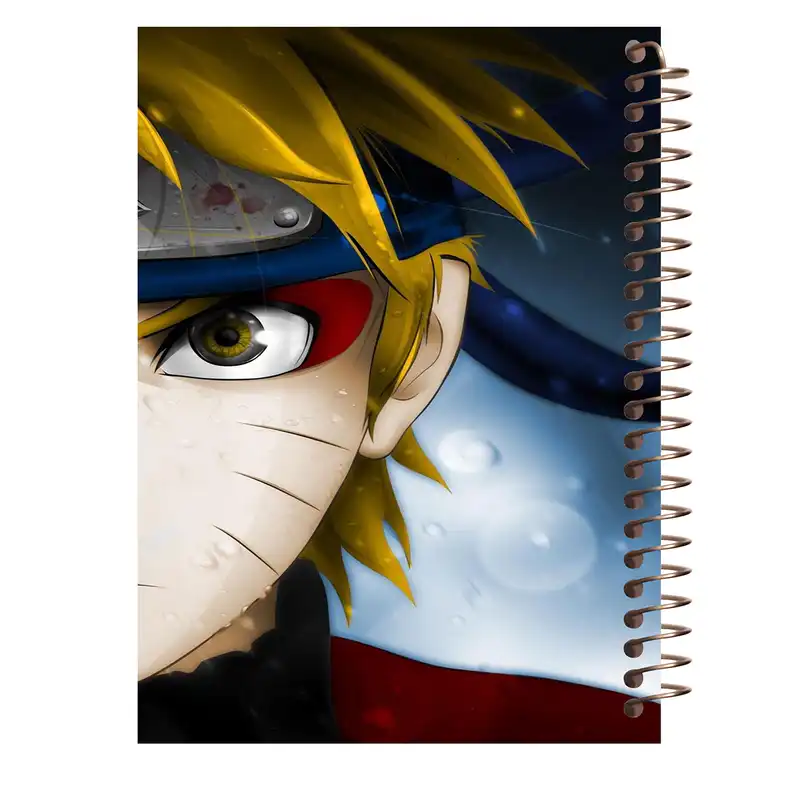 دفتر 80 برگ طرح انیمه  ناروتو کد J195