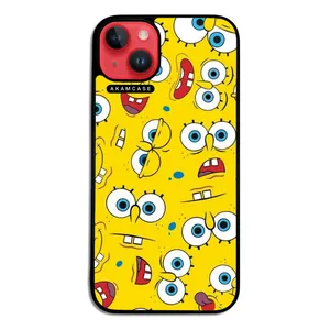 AKAM AMC-WA14PLUS-SPONGE BOB5 Cover For Apple iPhone 14 Plus