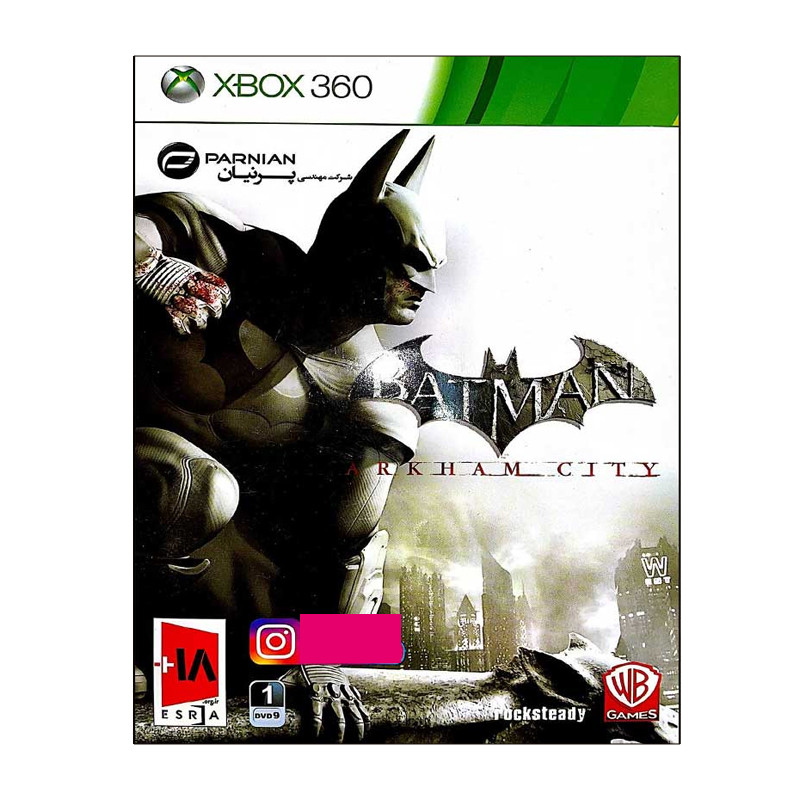 بازی Batman Arkham City مخصوص Xbox360 نشر پرنیان بازی Batman Arkham City مخصوص Xbox360 نشر پرنیان