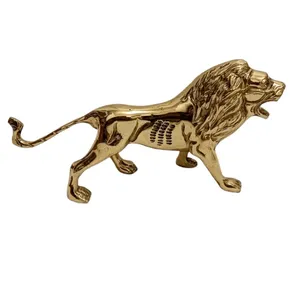 دکوری برنجی مدل شیر
