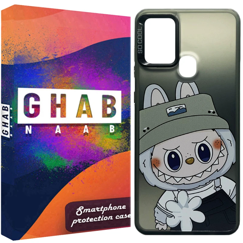 کاور قاب ناب مدل Socool طرح Labubu 03 مناسب برای گوشی موبایل سامسونگ Galaxy A21s