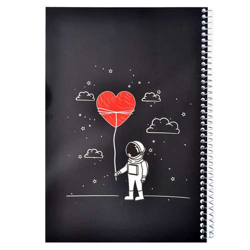  دفتر مشق طرح فانتزی فضانورد