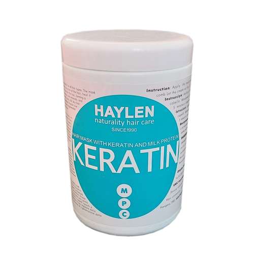 ماسک مو هایلن مدل کراتین حجم 1000 میلی لیتر