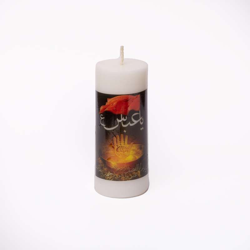 شمع دست ساز هینا مدل استوانه محرم