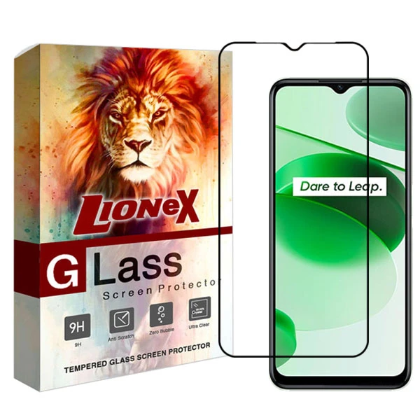محافظ صفحه نمایش سرامیکی لایونکس مدل CRS مناسب برای گوشی موبایل ریلمی C35